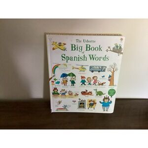 The Usborne Big Book Of Spanish Words - Preowned